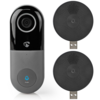 Nedis SmartLife WIFICDP10GY Wi-Fi videodeurbel + 2 ontvangers