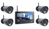 Elro CZ40RIPS4 draadloze Full HD 4 beveiligingscamera met scherm en app