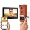 Extel 720337 Wave 3 draadloze video intercom terracotta