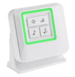 Pilota Porta draadloze ontvanger op batterijen met flitslicht