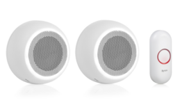 Byron DBY-23514 draadloze deurbel met plug-in en batterij ontvangers