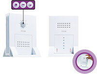 M-E DGF-300 draadloze bewegingsmelder 41058 voorkant zender ontvanger