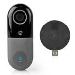 Nedis SmartLife WIFICDP10GY Wi-Fi videodeurbel + 1 ontvanger