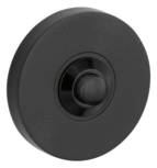 Artitec 94852 beldrukker rond messing mat zwart