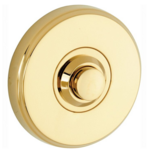 Artitec 94776 beldrukker rond messing ongelakt goud