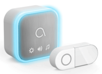 Avidsen 102508 Sona-T Battery draadloze deurbel met flitslicht op batterijen