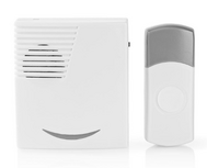 Nedis DOORB211WT draadloze deurbel 100 meter bereik
