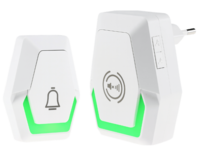 Pilota Porta draadloze deurbel 400 meter bereik + flitslicht