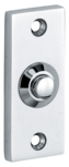 Artitec 95469 beldrukker rechthoekig glanzend chroom zilver
