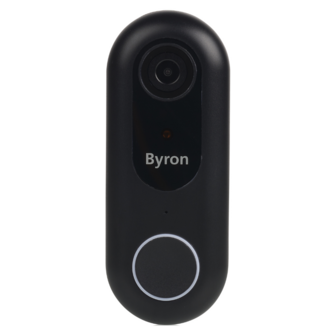 Byron DSD-28119 bedrade video deurbel met wi-fi