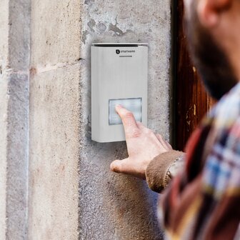 Smartwares DIC-21142 intercom voor 4 appartementen beldrukker knop