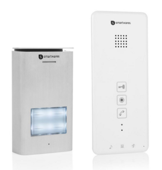 Smartwares DIC-21112 intercom voor 1 appartement voorkant