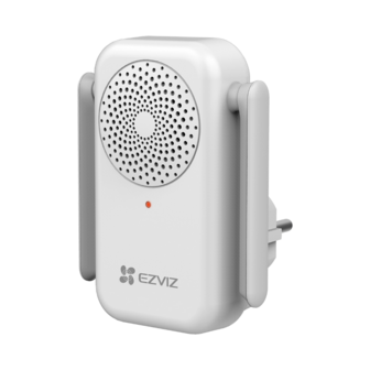 Ezviz DB2 draadloze Wi-Fi video deurbel wit netstroom ontvanger