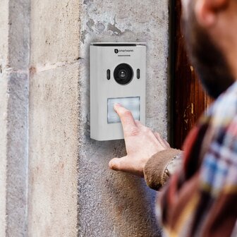 Smartwares DIC-22212 Video intercom systeem voor 1 appartement buitenunit muur