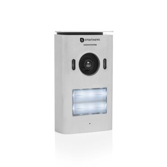 Smartwares DIC-22222 Video intercom systeem voor 2 appartementen buitenunit schuin