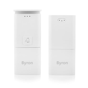 Byron DIC-24815 Draadloze audio intercom deurbel voorkant