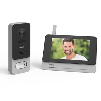 Philips WelcomeEye Wireless intercom met camera + scherm staand