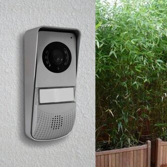 Avidsen 642278 bedrade intercom met camera buiten