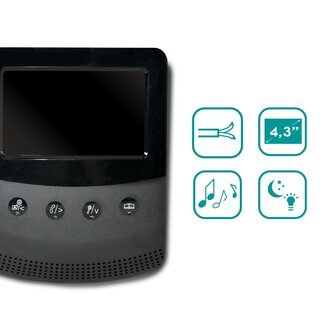 Avidsen 642278 bedrade intercom met camera informatie