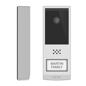 Extel Wave 2 draadloze Wi-Fi intercom met camera + 7 inch scherm deurstation