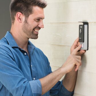 Philips WelcomeEye compact intercom met camera DES 9300 VDP buitenpost