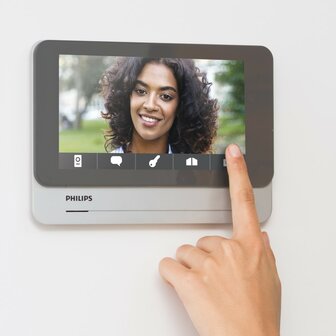 Philips WelcomeEye Connect Pro Wi-Fi intercom met camera + scherm functies
