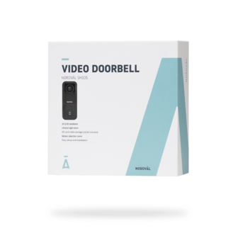 Nordv&auml;l SH105 slimme video deurbel 64GB + ontvanger in doos