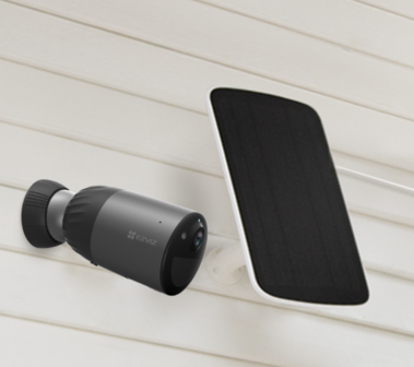 Ezviz BC1C eLife 2K+ draadloze oplaadbare bewakingscamera voor binnen en buiten met zonnepaneel