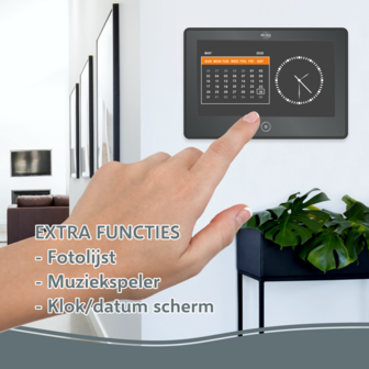 Elro Pro Full HD PV40 bedrade intercom met camera voor 2 appartementen