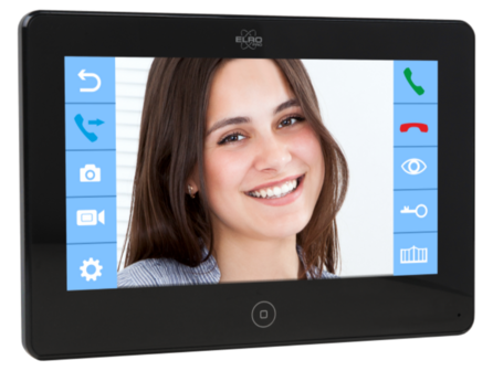 Elro Pro Full HD PV40 bedrade intercom met camera voor 1 appartement scherm