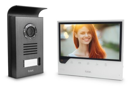 Extel 720308 bedrade intercom met camera + app