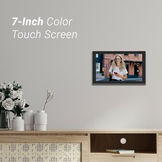 Ezviz HP5 Smart Home bedrade videodeurbel met scherm + app
