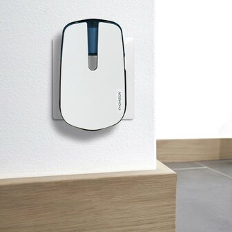 Thomson 513125 draadloze en kinetische deurbel met flitslicht ontvanger in stopcontact