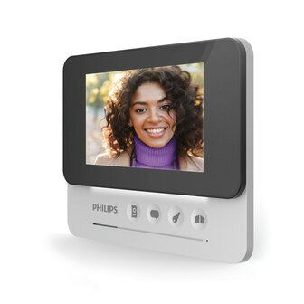 Philips WelcomeEye Addcompact 4.3 inch scherm schuin