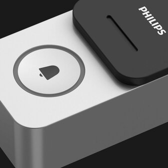 Philips WelcomeEye link draadloze deurbel met camera 531034 detail