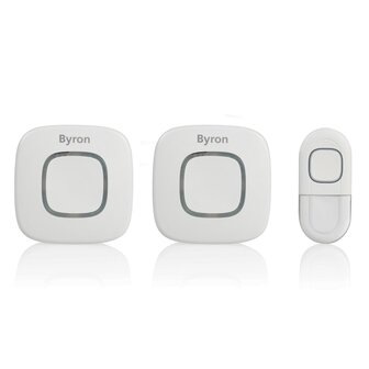 Byron DBY-24724 Draadloze deurbelset voorkant