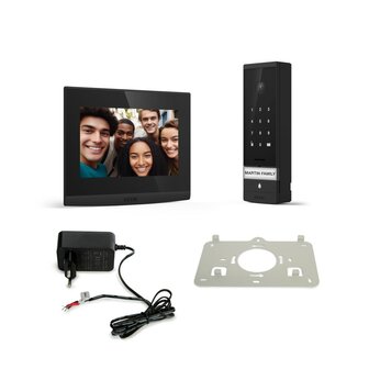 Extel 720330 Open 3K bedrade video intercom met toetsenbord en 7 inch scherm onderdelen
