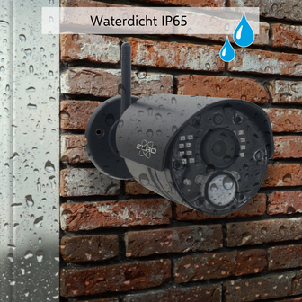 Elro CZ40RIPS4 draadloze Full HD 4 beveiligingscamera met scherm en app