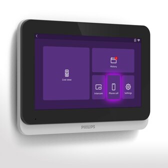 Philips WelcomeEye Connect 3K bedrade deurbel met camera binnenscherm