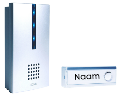 M-E FG6 draadloze deurbel met optische melding 41102