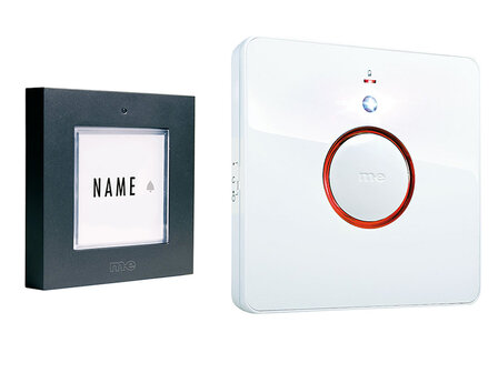 M-E BELL-431-A draadloze deurbel zilver