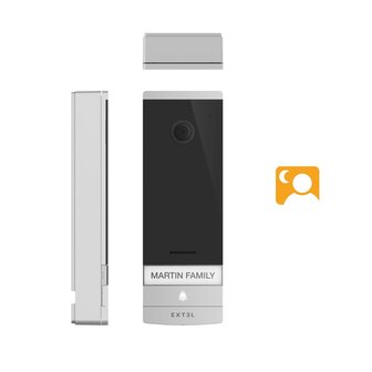 Extel 720324 connect 2 bedrade Wi-Fi video intercom voorkant