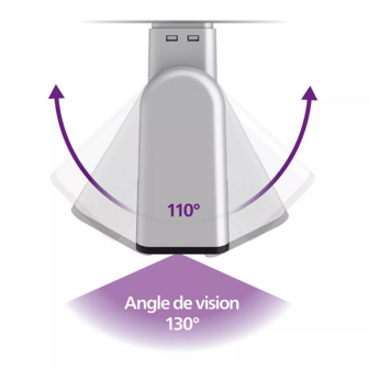 Philips WelcomeEye View Wi-Fi buitencamera FULLHD 2K 240 graden gezichtsveld