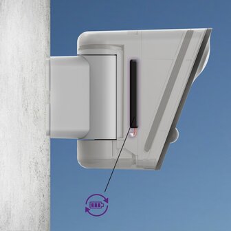 Philips WelcomeEye View Wi-Fi buitencamera FULLHD 2K noodbatterij