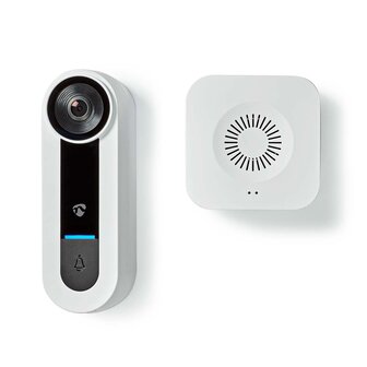 Nedis WIFICDP40CWT SmartLife Wi-Fi videodeurbel + app wit