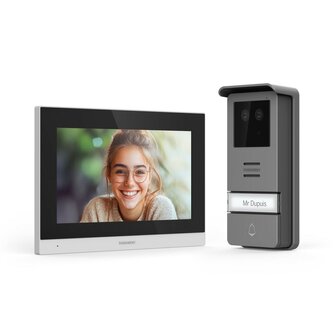 Thomson 512278 Smart Face bedrade video intercom met gezichtsherkenning
