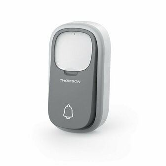 Thomson 513134 draadloze deurbel met kinetische knop en 4 batterij ontvangers beldrukker