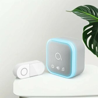 Avidsen Sona-T Battery draadloze deurbel met flitslicht op batterijen