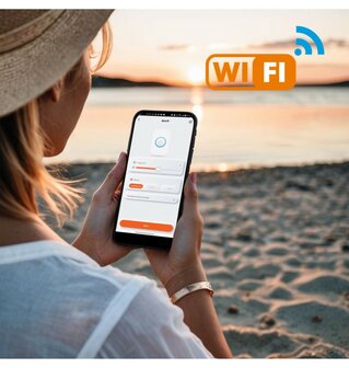 M-E BELL-5774 draadloze sensormat met Wifi ontvanger Tuya app