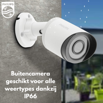 Philips WelcomeEye Cam buitencamera ip66